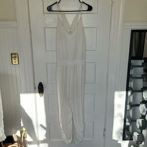 White Jumpsuit by Amanda Uprichard